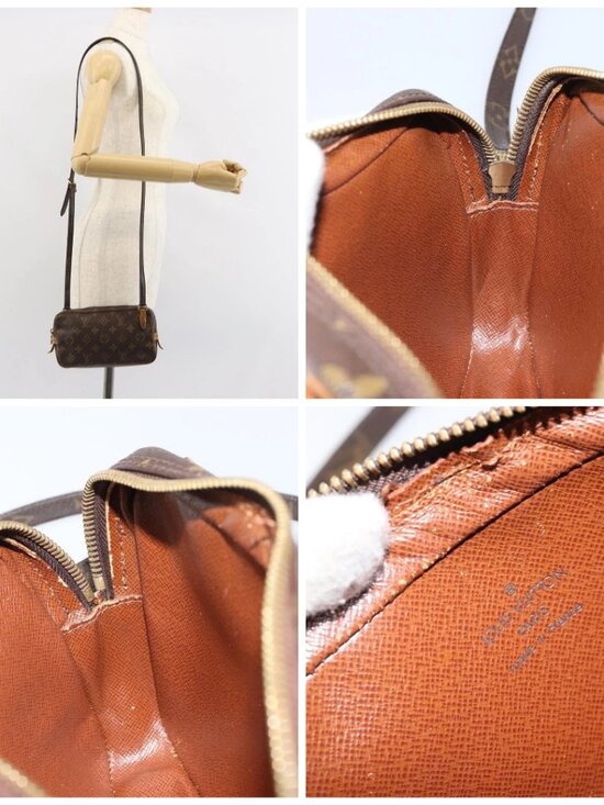 LOUIS VUITTON Monogram Marly Bandouliere Shoulder Bag M51828 LV Auth - Picture 16 of 16